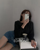 【MADE】リネンシースルーTシャツ