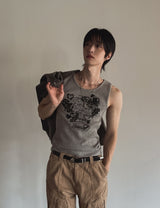 Rich's Printing Waffle Sleeveless