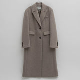 (CT-1451)ESSENTIAL WOOL BLEND SINGLE COAT