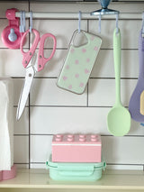 NEW LOGO Mint Pink Silver Epoxy Case