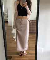jellin stripe tension low maxi sk
