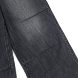 Low Snap Balloon Denim Pants (2 Colors)