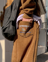 [Mink Brushed] Trust velvet corduroy pants