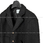 Flat Cropped Tweed Jacket