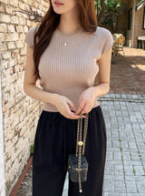 メゼルリネンバンディングワイドスラックス