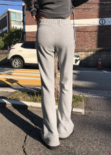  RIB BOOTCUT SWEAT PANTS
