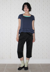SLIT CAPRI PANTS