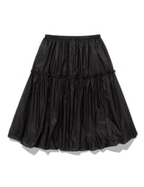 シャイニング パンプキン ミディスカート(BLACK)