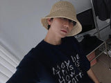 ASCLO メイビーワッフルショートスリーブニット (3color)