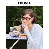 muva. Color‑Block Ding‑Ding Bag, Original Dreamy Girly‑Style Mini Square Handbag, Convertible Cross‑body Purse, New Arrival Mar 16