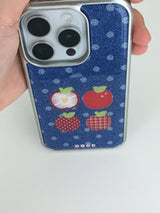 レッドアプレスケース (シルバー)