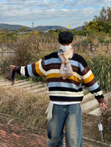 Mas Multi-Stripe Knit