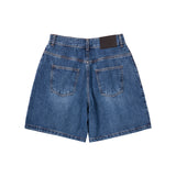 25SS WIDE BASIC DENIM SHORT PANTS BLUE