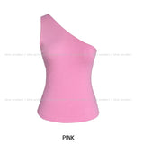 Bibi Unbalanced ribbed sleeveless