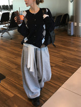 Nugget Pintuck Wide Balloon Pants (5c)