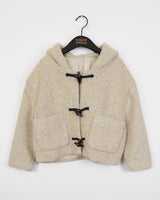 Mev Bokashi ダッフルフード ショートコート