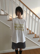 YWD WELCOME T-SHIRTS_IVORY (1color)