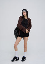 [U-BASIC] Pleaser Micro Low Pants