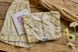 Rivona Short-sleeve Two-piece Yellow[24181WTSSN]
