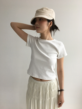 Plain cotton t-shirt (3color)