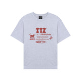 ITZ OFFICIAL LOGO T SHIRT - LIGHT GRAY