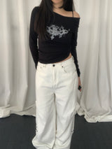 ラブティ ワンショルダー Tシャツ