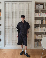 Bion Stitch Bermuda Denim Pants