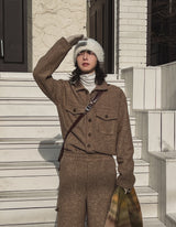 Amuse Boucle Cargo String Pants