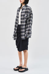 (W) Lili Shirring Skirt (2color)