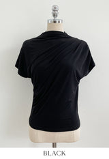 Dayzel Half Drape Cool Span T-Blouse