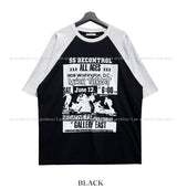 Age Raglan overfit short sleeve t-shirt