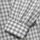SHIRRING VOLUME CHECK SHIRT