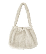 Poodle Wide Fur Shoulder Bag