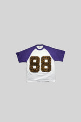 レオパード 88 ラグランTシャツ(PURPLE)