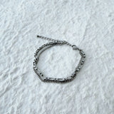 Double Layer Link Bracelet