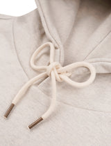 UNISEX Bendable Semi-Oversized Fit Hoodie Oatmeal (FCF1TS321M)