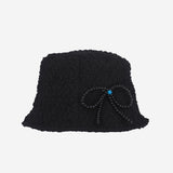 パールクリンクルバケットハット (Black)