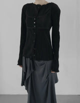 Pinched Draping Skirt
