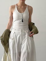 Duo Deep U-Neck Bra Top Sleeveless