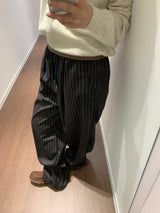 Foy Stripe Slacks(2color)