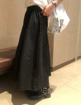 [Dotted Skirt 🌼] Gelopy Waist Banding バルーンフィットドットスカート 4 colors