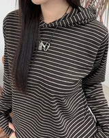 Connen Stripe Hoodie