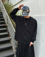 ハイポケットTシャツ(Navy)