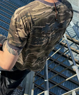 CAMO MM LOGO RINGER T-SHIRTS (2 COLORS)