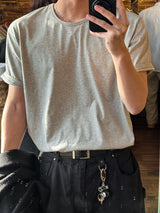 [Premium] Cool U-neck short sleeve T-shirt
