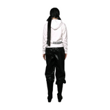 METALIC PANTS BLACK