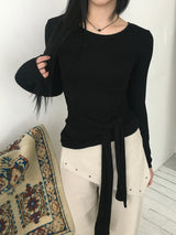Glam Layering Tie Long Sleeve (4c)