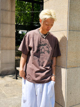 VENTIQUE Pigment Smoke T-shirt 3color