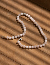 Pink Pebble Necklace