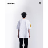 TAGGED - Fundamental Oversized White T-Shirt